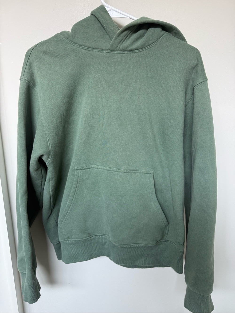 Aritzia Cozy Fleece Perfect Fit Sage Green Hoodie